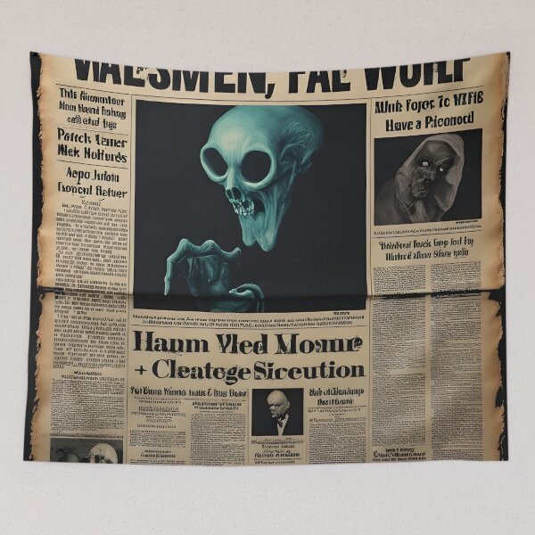 Item preview, scary news designed and sold by aliraweb.