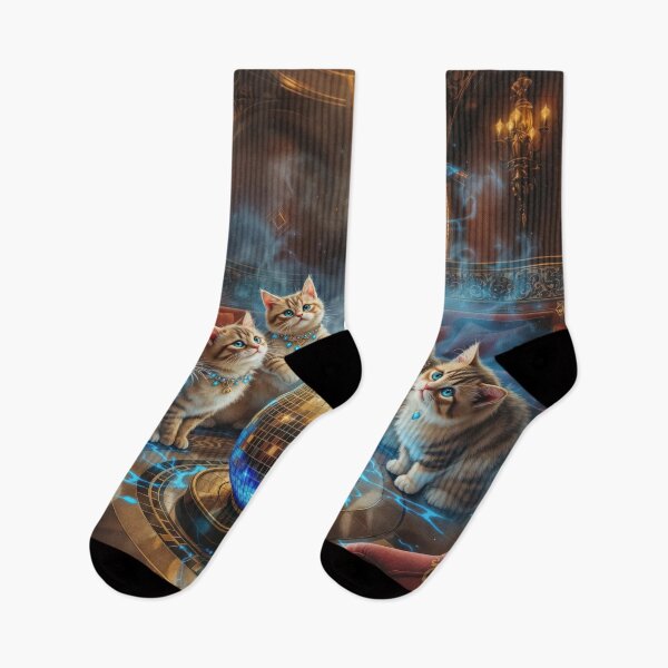 Item preview, Cats at Disco Invocation designed and sold by HabitableMoons.