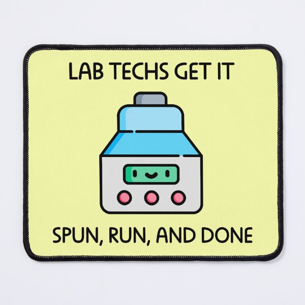 Item preview, Lab techs get it spun, run, and done designed and sold by Modern-Phantom.