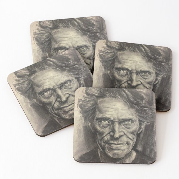 Artikelvorschau, Willem Dafoe Fan Art Kohleporträt entworfen und verkauft von KaramfilaS.