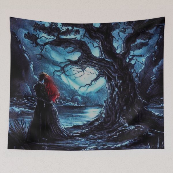 Item preview, Gothic Couple Down by the River. designed and sold by CristalleLisa.