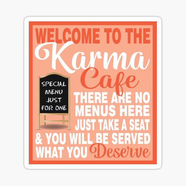 Aperçu de l'œuvre Bienvenue au karma café - ORANGE créée et vendue par JazzyFX.
