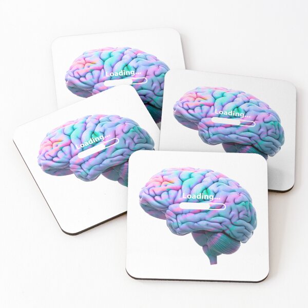Item preview, Iridescent Loading ADHD Brain designed and sold by VeryADHD.