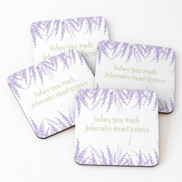 Item preview, Today You Made Jehovah’s Heart Rejoice | Encouraging JW Watercolor Design | Spiritual Gift for Jehovah’s Witnesses designed and sold by Kishaprints.