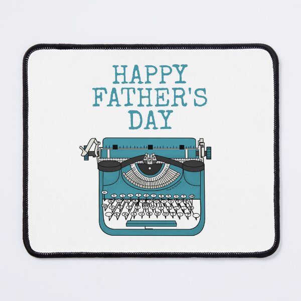 Item preview, Typewriter Father's Day, Typist Author Dad Grandpa designed and sold by doodlerob.