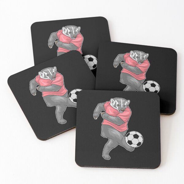 Item preview, Badger Soccer player Soccer designed and sold by Snabdesign84.