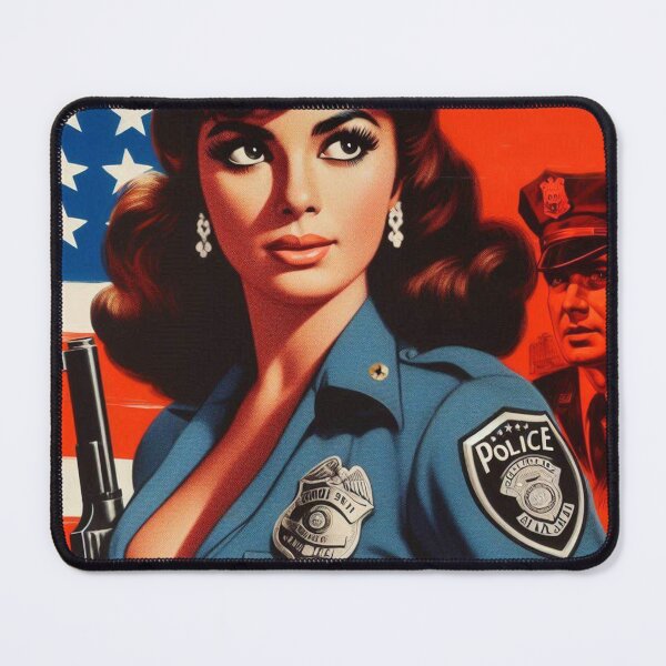 Item preview, Hot Female Cop designed and sold by PulpVintage.