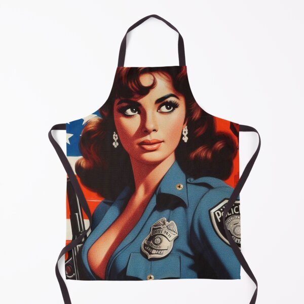 Item preview, Hot Female Cop designed and sold by PulpVintage.