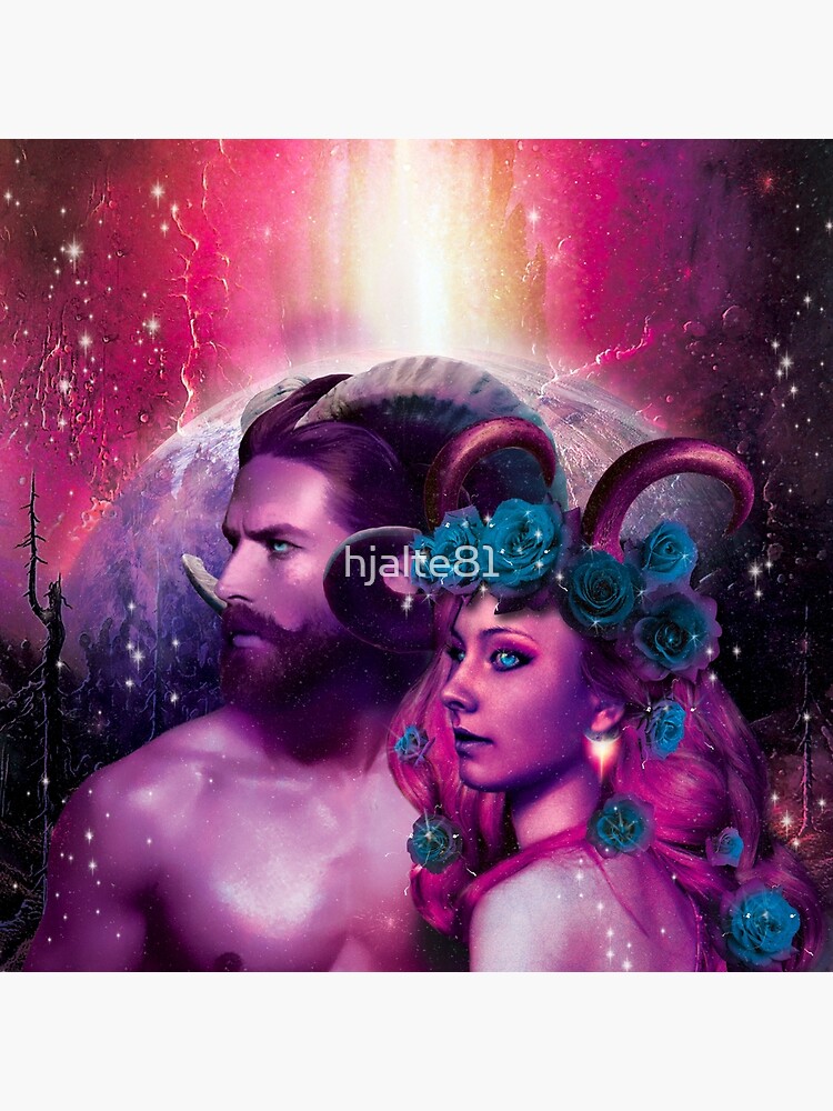 Thumbnail 3 of 3, Poster, God And Goddess designed and sold by hjalte81.