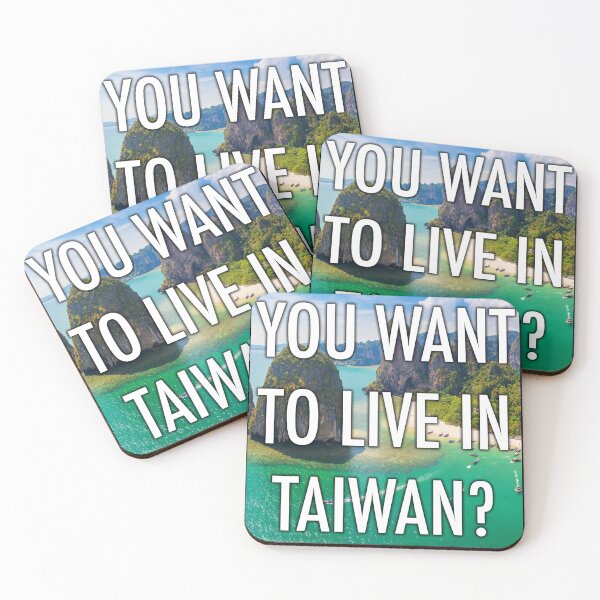 Item preview, You want to live in Taiwan? designed and sold by Lizzclemence.