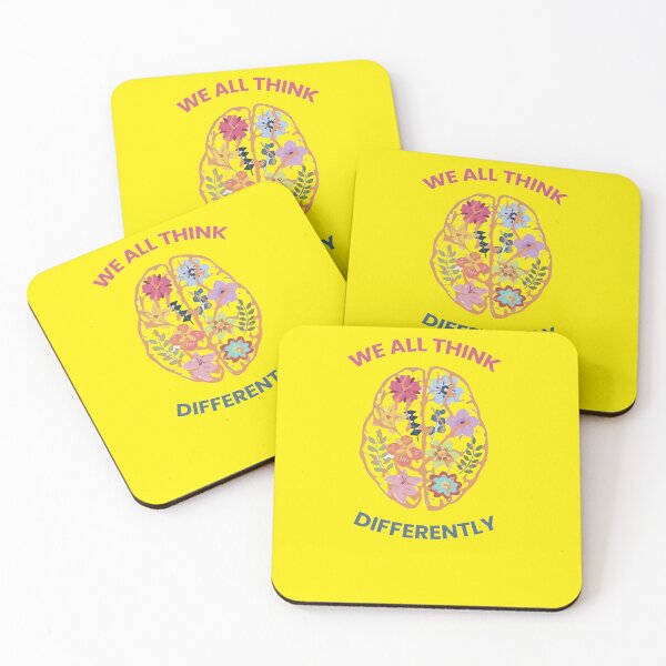 Item preview, we all think differently designed and sold by MallsD.