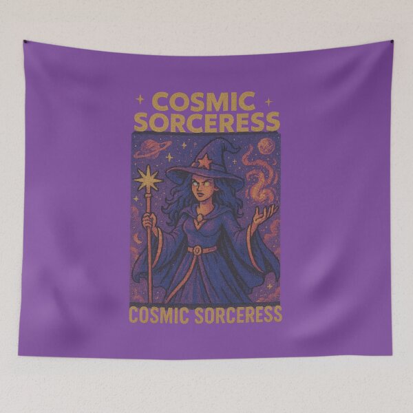 Aperçu de l'œuvre Cosmic Sorceress créée et vendue par neopeIina.