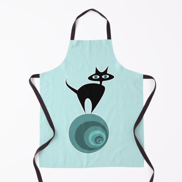 Item preview, MCM Cat on a Ball designed and sold by WandaRichards.