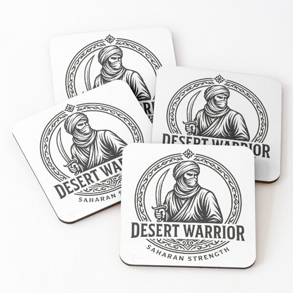 Item preview, Desert Warrior – Saharan Strength Tuareg Emblem designed and sold by DilouDilou.