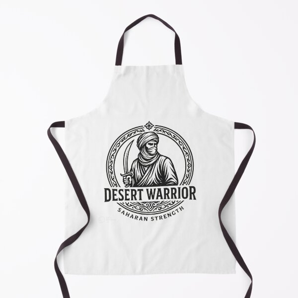 Item preview, Desert Warrior – Saharan Strength Tuareg Emblem designed and sold by DilouDilou.