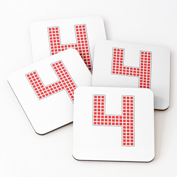 Artikelvorschau, Nummer 4 - Roter Pixelblock-Charakter entworfen und verkauft von PixelGlyphs.