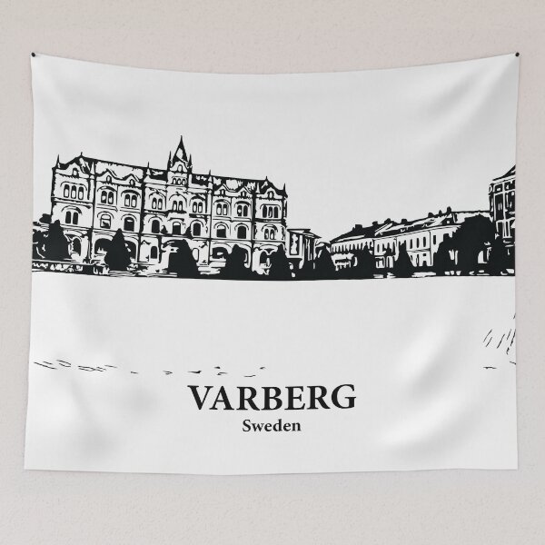 Item preview, Varberg - Sweden designed and sold by Lakeric Cityscapes.