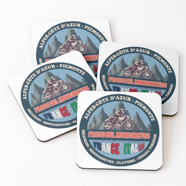 Item preview, Insignia Vintage Passo del Monginevro, Francia Italia designed and sold by Wanderful-roads.