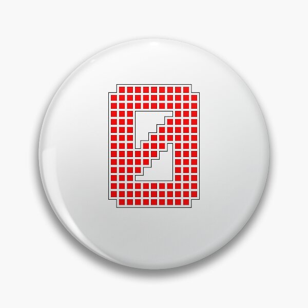 Artikelvorschau, Nummer 0 - Roter Pixelblock-Charakter entworfen und verkauft von PixelGlyphs.