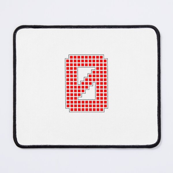 Artikelvorschau, Nummer 0 - Roter Pixelblock-Charakter entworfen und verkauft von PixelGlyphs.