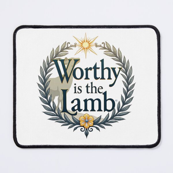 Item preview, Worthy is the Lamb – Revelation 5:12 Easter Majestic Sacrifice & Divine Honor  designed and sold by ebocraft.