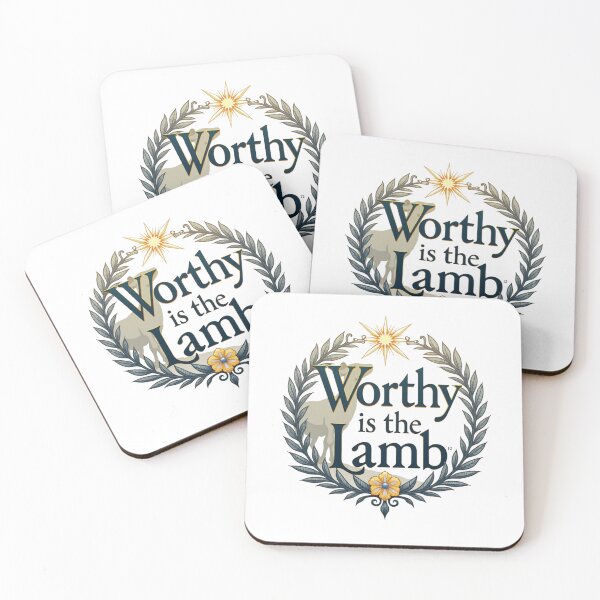 Item preview, Worthy is the Lamb – Revelation 5:12 Easter Majestic Sacrifice & Divine Honor  designed and sold by ebocraft.