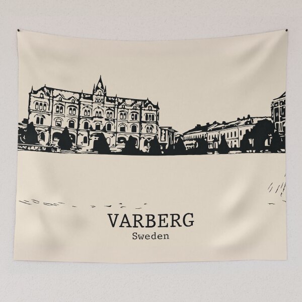 Item preview, Varberg - Sweden designed and sold by Lakeric Cityscapes.