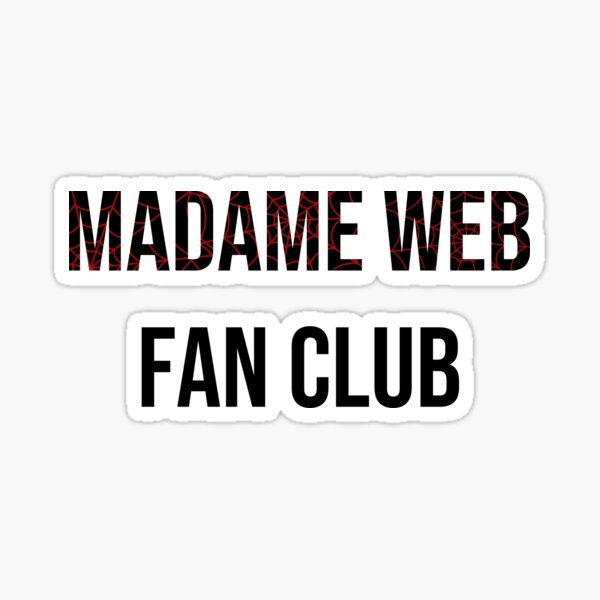 Item preview, Madame Web Fan Club designed and sold by DragonYEE.