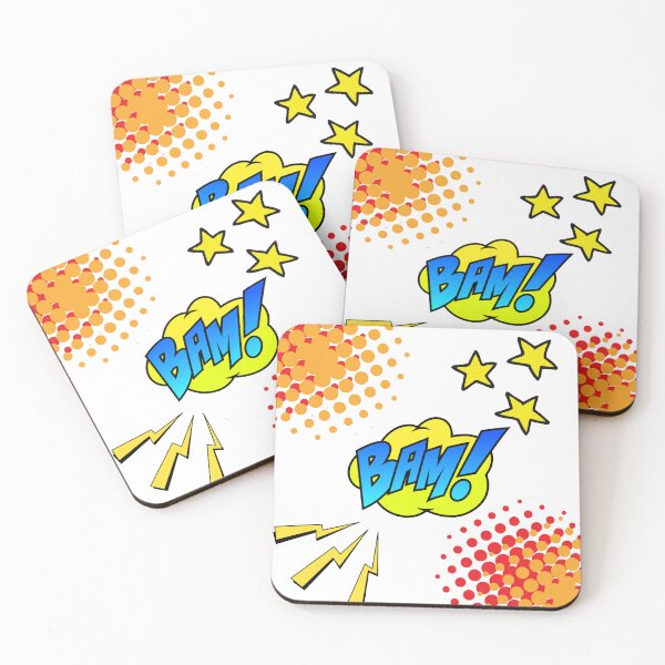 Item preview, BAM! Fun Comic Book Design. designed and sold by TheMysticNook.