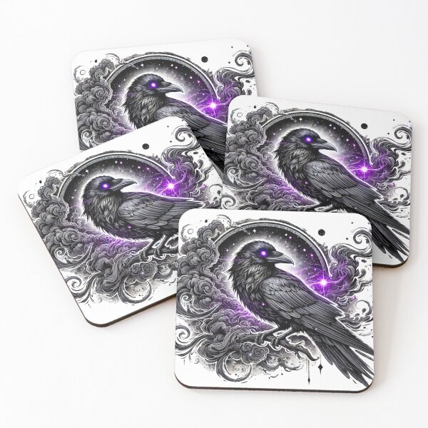 Item preview, Cosmic Raven: A mix of Mystery and Magic designed and sold by Wandering Threads.