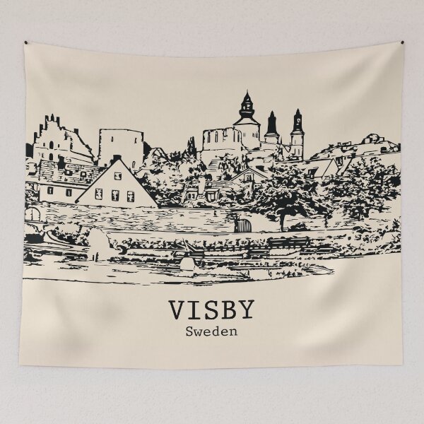 Item preview, Visby - Sweden designed and sold by Lakeric Cityscapes.