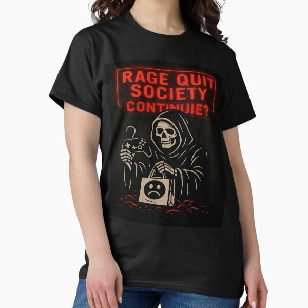 Artikel-Vorschau von Rage Quit Society – WEITERMACHEN?, designt und verkauft von Alibiclothing.