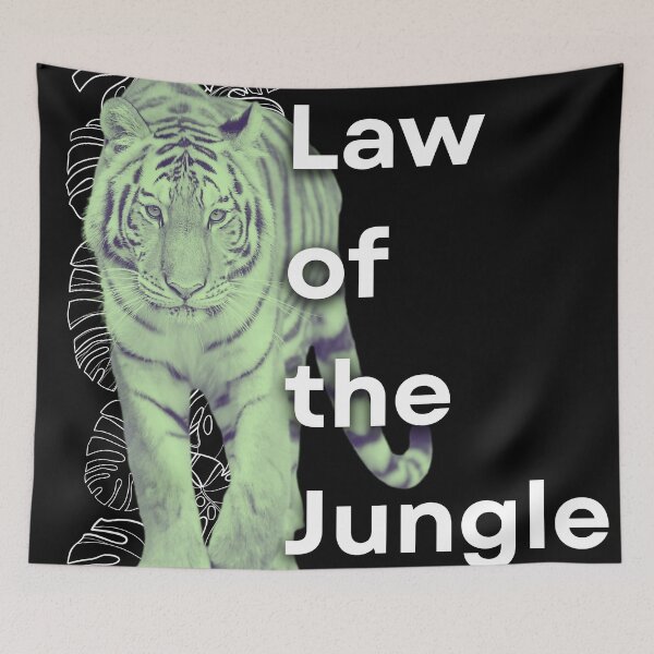 Item preview, Law of the Jungle designed and sold by Delirat.