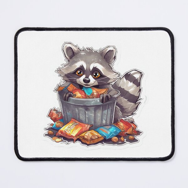 Item preview, Snack Bandit in Action designed and sold by Catnip-Quests.