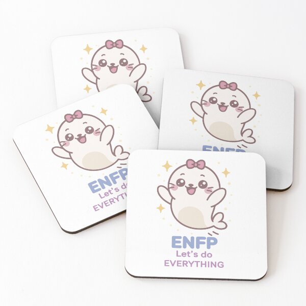 Item preview, ENFP kawaii seal – the most outgoing dreamer designed and sold by SealSquad.