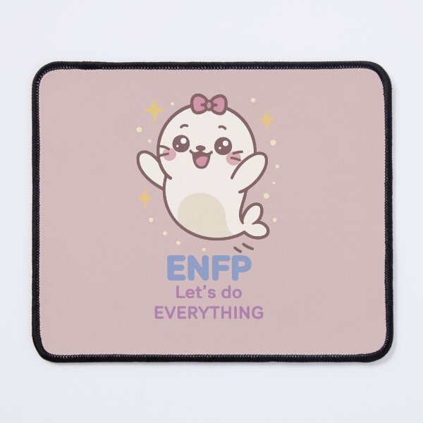 Item preview, ENFP kawaii seal – the most outgoing dreamer designed and sold by SealSquad.