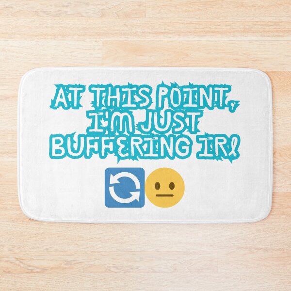 Item preview, Just Buffering IRL – Glitch in Real Life Tee designed and sold by Design1988.
