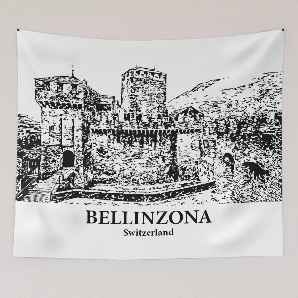 Item preview, Bellinzona - Switzerland designed and sold by Lakeric Cityscapes.