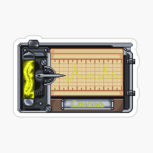 Item preview, Resident Evil Status Pixel Art designed and sold by AlleenasPixels.