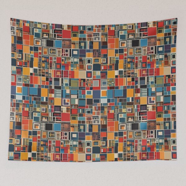 Item preview, Busy Squares designed and sold by Zenvo.