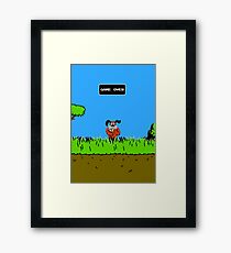 Duck Hunt Dog Framed Print