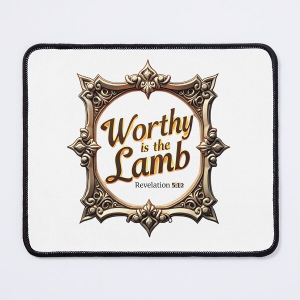 Item preview, Worthy is the Lamb – Revelation 5:12 Easter & Good Friday Sacrifice & Divine Honor designed and sold by ebocraft.