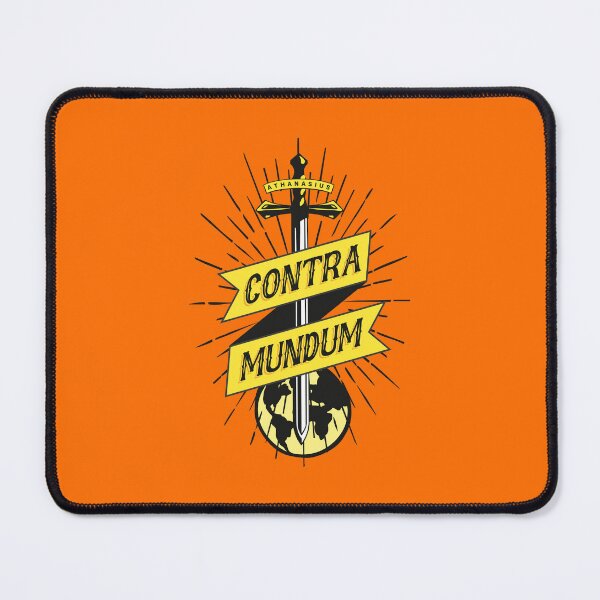 Item preview, Athanasius Contra Mundum (Against the World) designed and sold by Reformed Shirt Co..