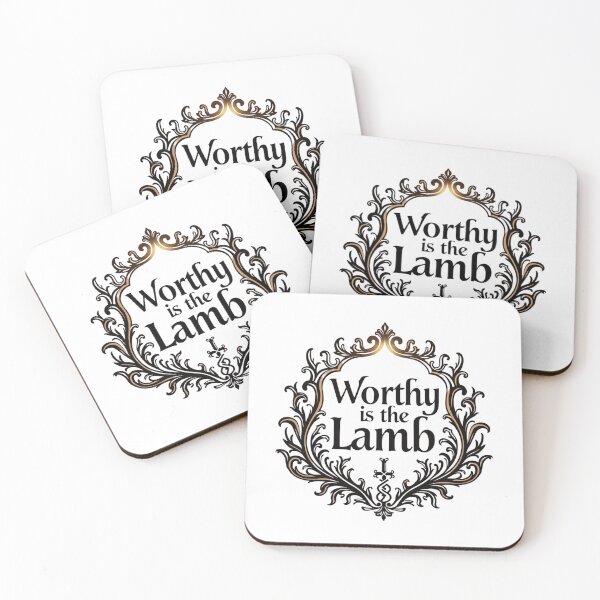 Item preview, Worthy is the Lamb – Revelation 5:12 Easter Majestic Jesus Sacrifice & Divine Honor  designed and sold by ebocraft.