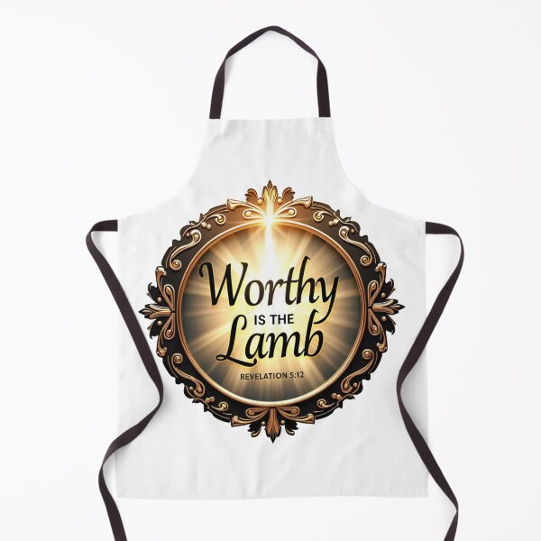 Item preview, Jesus-Worthy is the Lamb – Revelation 5:12 Easter Majestic Sacrifice & Divine Honor designed and sold by ebocraft.