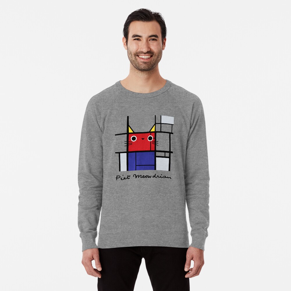 Item preview, Lightweight Sweatshirt designed and sold by PlanetCatArt.