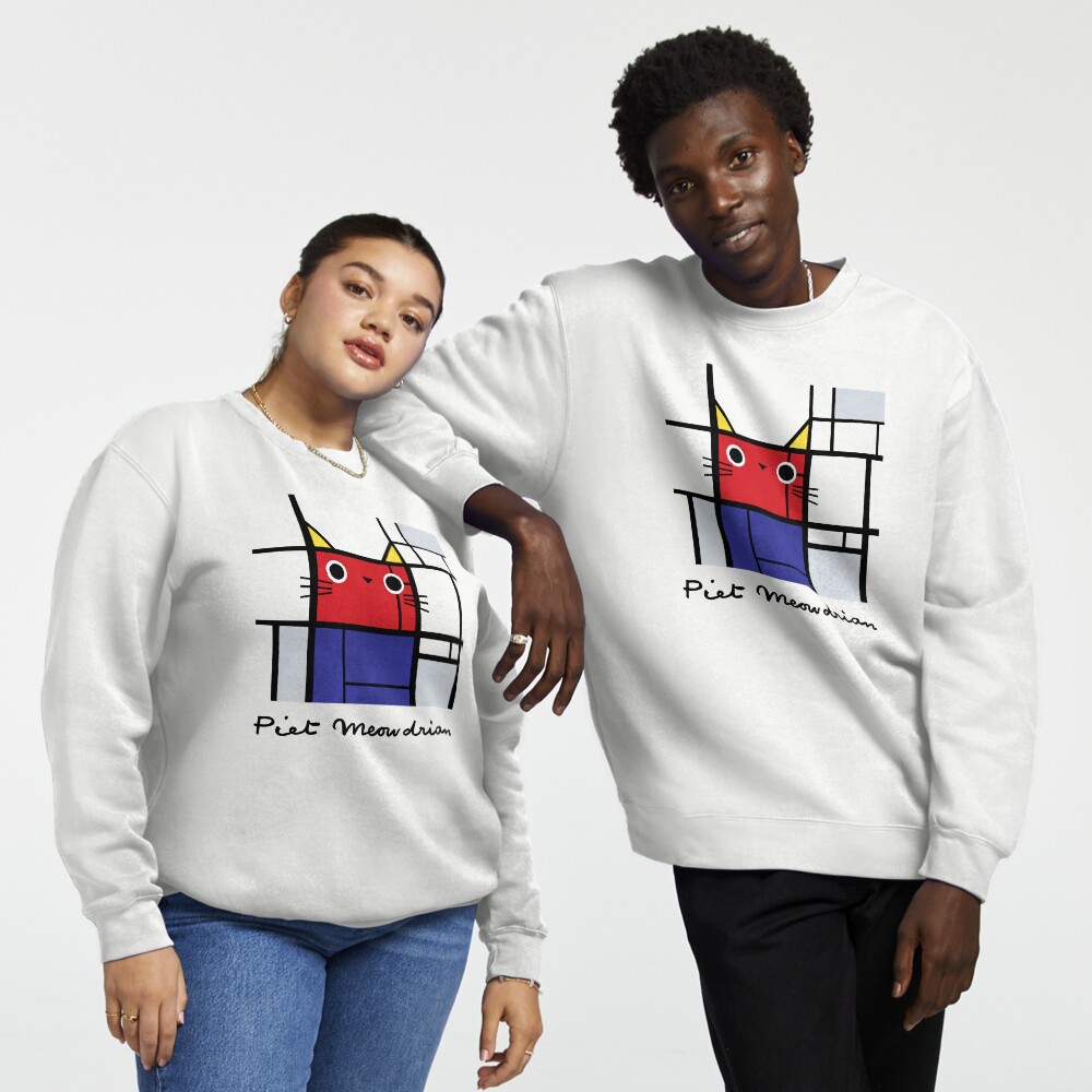 Item preview, Pullover Sweatshirt designed and sold by PlanetCatArt.