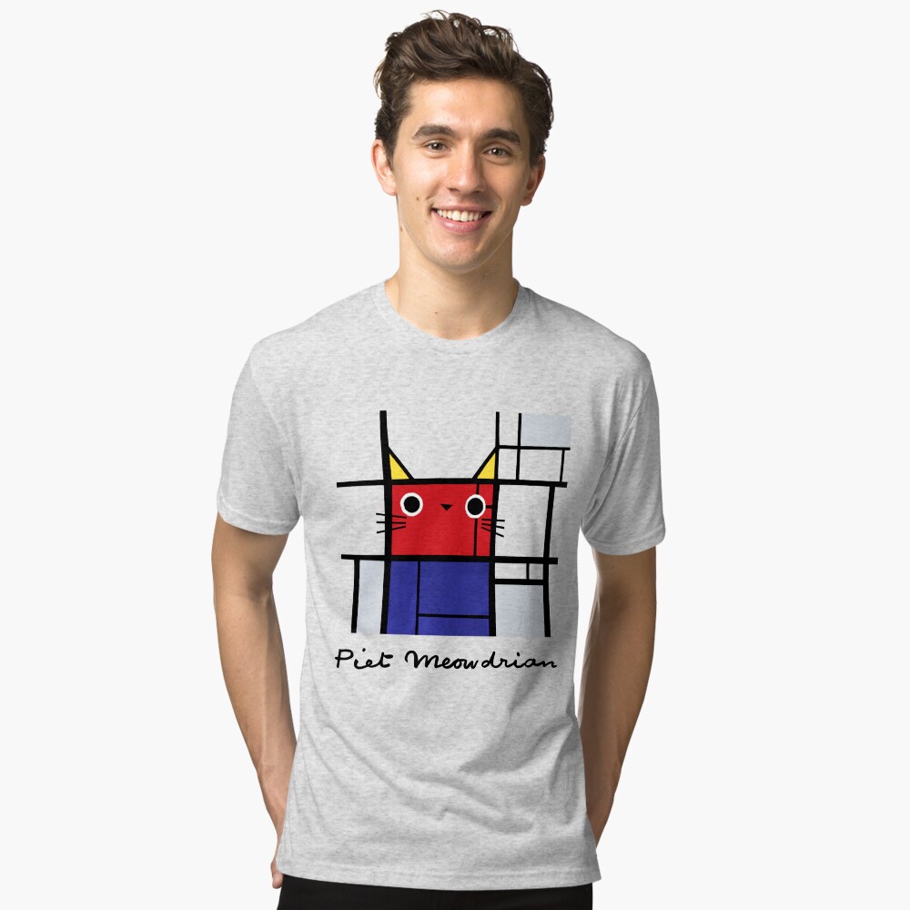 Item preview, Tri-blend T-Shirt designed and sold by PlanetCatArt.