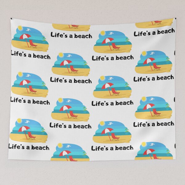 Item preview, Life's a beach designed and sold by VasInd.