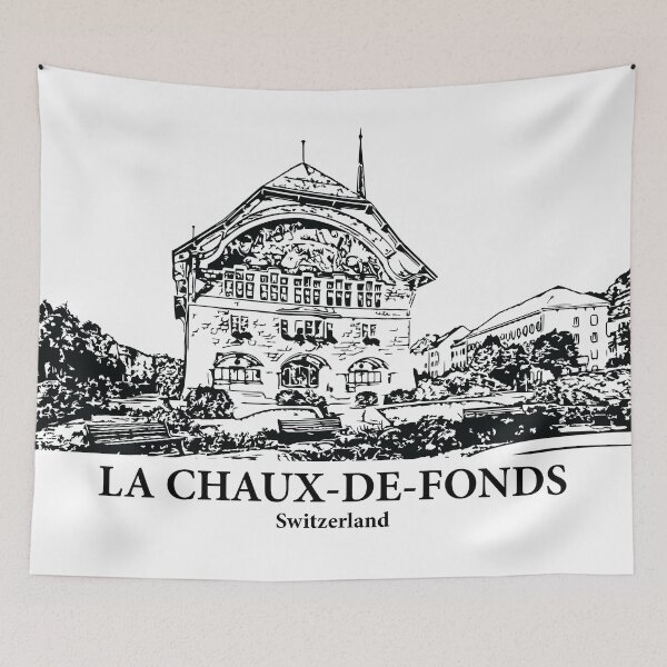 Item preview, La Chaux-de-Fonds - Switzerland designed and sold by Lakeric Cityscapes.